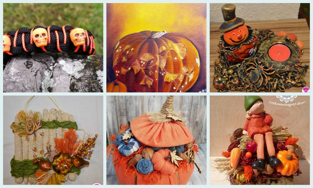 Kreatív dekorációs ötletek tökből Halloweenre