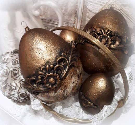 Antikolt tojás Húsvétra - lépésről lépésre