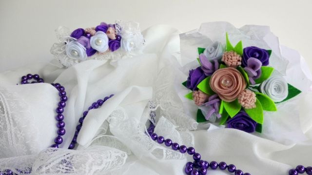 Esküvőre fel! - esküvői dekorációs ötletek - menyasszonyi csokor